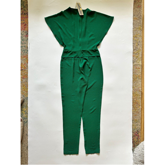 dancing leopard Green Jumpsuit Size 8 - Picture 4 of 5